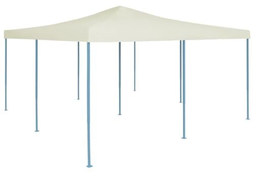 Rasen & Garten Faltpavillon 5x5m Creme Outdoor Living