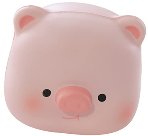 BCOATH Dekompressions Stressbälle Für Erwachsene Tier Stressbälle Schweine Stress Squeeze Sensorische Niedliche Stressbälle Rosa