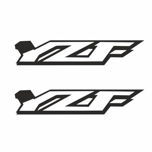 Sticker YZF Aufkleber Set passend für Yamaha Classic Bike Decal Motorrad Beschriftung, Bike Style Schriftzug viele Farben