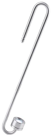 TOUISEDGI Stainless Steel Carbon Dioxide Diffuser Atomiser Fish Tank Supplies Aquarium Equipment Safe Precision for Fish Tank Enthusiasts (M) 250mm