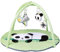 Todale Baby Spielbogen & Spielmatte - Mobiler Babygym mit Anhänger & Spielzeug - Krabbeldecke für Bauchzeit & Spielspaß - Activity Spiel Babydecke für Neugeborene, Mädchen & Jungen, 0-24 Monate