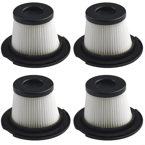 Vilgftyiet Lot de 4 filtres de rechange pour aspirateur sans fil H.Koenig UP810, H.Koenig UP600