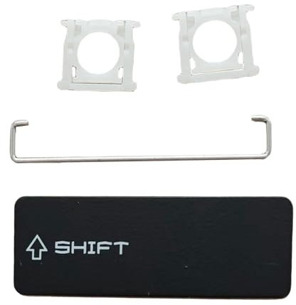 AZUBAYCOM Replacement Keys Scissor Clips Hinges for MSI GE62 GE62VR GE72 GE72VR GF62 GF62VR GF72 GF72VR GP63 GP73 GS60 GS63VR GS70 GS72 GS73VR GT62VR GT72 GT72S (Left Shift Key)