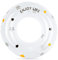 Alaoo Anello da Nuoto, Anello da Nuoto per Bambini, Anello Galleggiante Trasparente, Anelli da Nuoto per Festa in Piscina Estiva(Bianco Trasparente-80#)