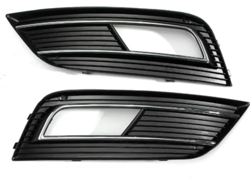VFVCTGHZ Auto Front Stoßstange Nebelscheinwerfer Kühlergrill Lampe Abdeckung Nebelscheinwerfer Abdeckung Für Audi A4 B8 Quattro Facelift 2012–2015 8K0807681K