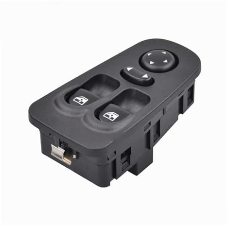 Interruttore di controllo finestrino dell'auto Per Fiat Per Lancia Ypsilon 1.2 JTD .4 2003-2011 Interruttore Controllo Alzacristallo Elettrico Anteriore Sinistro/destro(735360605)