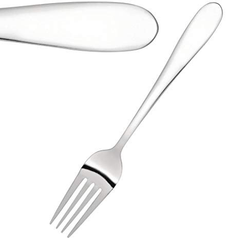 Utopia Manhattan Table Fork - Case of 12-18/0 Stainless Steel Cutlery