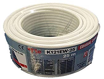 Cavo Tv Per Digitale Terrestre E Satellitare 5mm 25mt K121EW-25 Fte Maximal