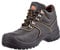 KAM-LITE Herren Arbeitsstiefel Wasserdichter Slip auf Sicherheitsschuhen Leder Stahl Zehenkappe Working Knöchel Wanderschuhe S3 SRC Schwarz 42 EU