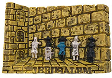 3D Wailing Wall Jerusalem Israel Refrigerator Fridge Magnet Tourist Souvenirs Handmade Resin Craft Magnetic Stickers Home Kitchen Decoration Travel Gift