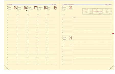Quo Vadis Kalender EinlagePre Prestige Note 21x27cm 903003Q