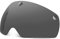 Victgoal Magnetische Fahrradhelmbrille Winddicht staubdicht Visier (Schwarz)