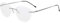 SHINU Damen MR-7 / MR-8 Linsenrahmen Titan Randlose Blaulichtfilter Kundenspezifische kurzsichtige Brille-NS1022(C2,1.61 anti blau-5.00)