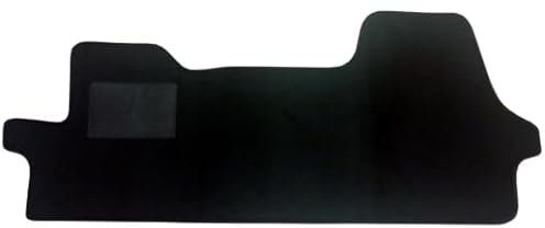 Tappetino in Moquette Compatibile con Fiat Ducato, Citroen Jumper e Peugeot Boxer dal 2007, Fondo Impermeabile Antiscivolo in Gomma Gel e Battitacco in Plastica - Made in Italy - OFFICINE MILANO