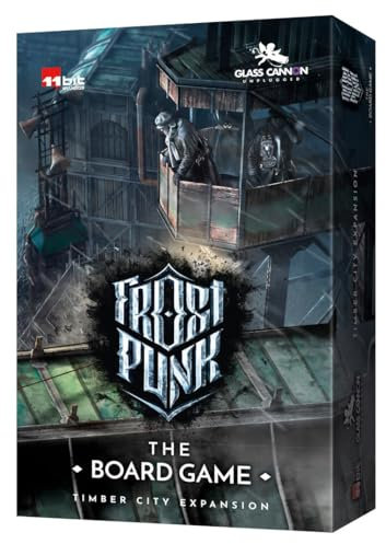 Glass Cannon Unplugged | Timber City Expansion - Frostpunk: Das Brettspiel | Brettspiel | Alter 16+ | 1-4 Spieler | 120-150 Minuten Spieldauer