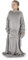 Blumtal Coperta Indossabile con Maniche, Pile Morbida e Accogliente, Tasche per Oggetti e Smartphone, Tasca per Piedi, Grigio, Bambini