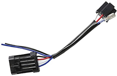 Adapter H4 auf H13 kompatibel mit Scheinwerfer kompatibel mit Harley Davidson Craftride