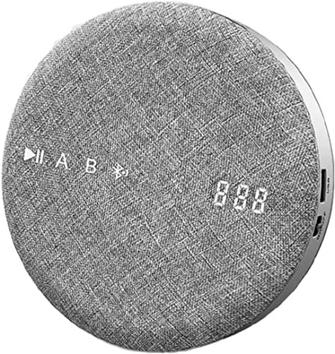 Portable CD Player with Speaker, Bluetooth Walkman CD Music Player, Personal Compact Mini MP3 Player, Home Audio Boombox with Remote Control, HIFI Stereo, Support CD MP3 USB AUX Input B