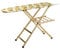 Asse da Stiro, L'Originale Mottiwood, Tavola da Stiro Regolabile 3 Posizioni, Pieghevole, Legno Faggio 100%, 35x141,5 x 92h, Made in Italy (Colore Naturale)