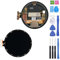 iYAiYO Schermo OLED Display Digitalizzatore Touch Screen Ricambio Compatibile con Huawei Watch Gt2 46mm LTN-B19, DAN-B19 Schermo Completo con Strumenti-Nero