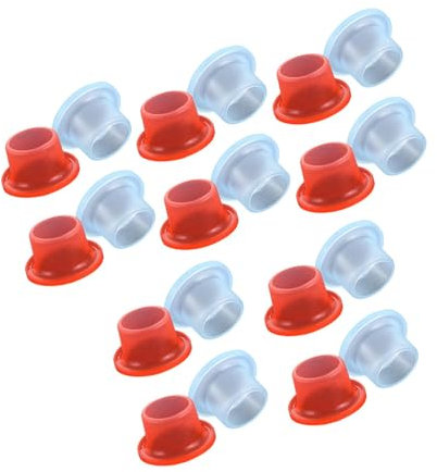 Fonowx Wasserdichte Wasserhahndichtung, Faucet Leakproof Gasket, Unterlegscheiben Gummi Set, Dichtring Sortiment PP Material, Dichtung O-Ring Flach für Wasserhahn, Schlauch, Rohrleitungen, 20 Stück