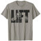 Lift - Ronnie Coleman, Bodybuilding Gym Fitness Motivierend T-Shirt