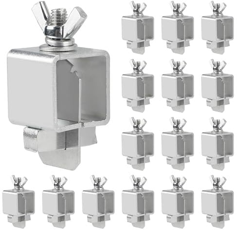 DBREAKS Stumpfschweißklemmen Schweißklammern, 16 Stück Schweißklemmen, Auto Autotür Schweißer Ausrüstung, Blech-Stumpfschweißklemmen Schellen, Wiederverwendbar für Industrie-Zubehör, Haushalt