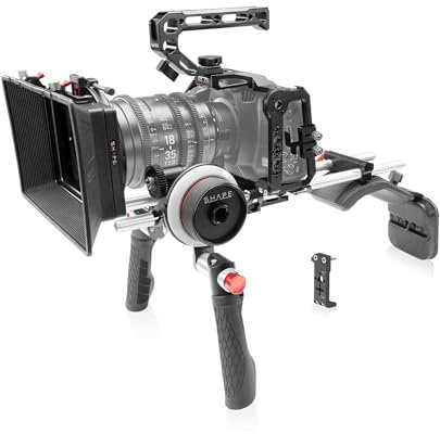 Shape Blackmagic Cinema Camera 6K/6K Pro/6K G2 Shoulder Mount Kit (SH6KSMKIT)