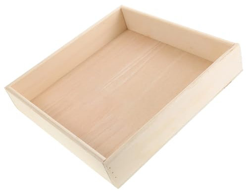 GARVALON Kids Tray Wooden Sandbox Arenero Infantil De Madera para Actividades Interiores y Exteriores De Arena
