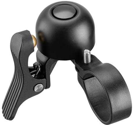 ROCKBROS Rennrad Klingel 100dB Fahrrad Glocke, Fahrradklingel Passt auf Rennradlenker 27–30 mm Drop Bars Rechts