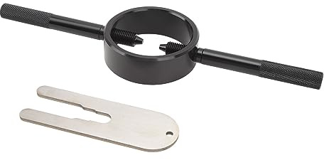 SparkFeng Motorrad-Gabelfederspanner-Set, universelles Gabelfederspanner-Werkzeug, Aluminiumkonstruktion für Upside-Down-Streetbike-Gabeln, kompatibel mit Caponord 1200 Tuono R