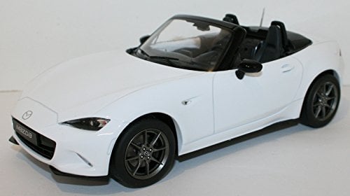 Mazda MX5, weiss, 2015, Modellauto, Fertigmodell, Triple 9 Collection 1:18