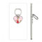 DIYthinker Aquarell Rose Anker Blume Pflanze Herz-Handy-Ring Ständer Halter Halterung Universalstütze Geschenk