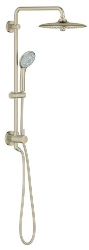 GROHE 27867EN1 Retro-Fit Euphoria 25 Inch Shower System, 2.5 GPM, Brushed Nickel