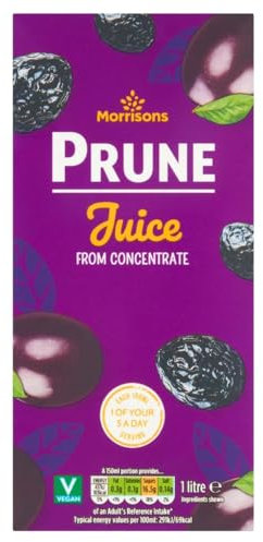 Morrisons Prune Juice from Concentrate, 1 Litre