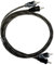 Harmony Audio HA-RCA3 Car Audio 2 Channel Stereo 3 Foot Twisted Pair RCA Cable