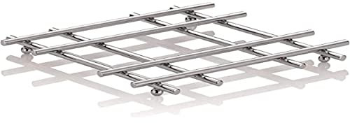 Kela Dessous de Plat en métal chromé