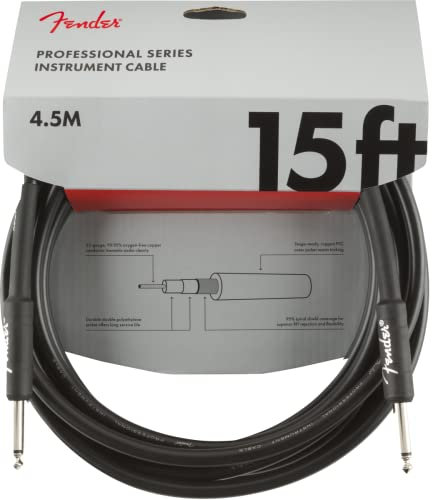 Fender PRO 15 INST CABLE BLK