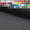 Premium Jersey Uni Stoff mit 150 cm Breite, Hochwertiger Baumwolljersey in Oeko-Tex 100, Meterware ab 25 cm Zuschnitt - ca. 60 Farben immer vorrätig (29. Dunkelgrau/Charcoal)