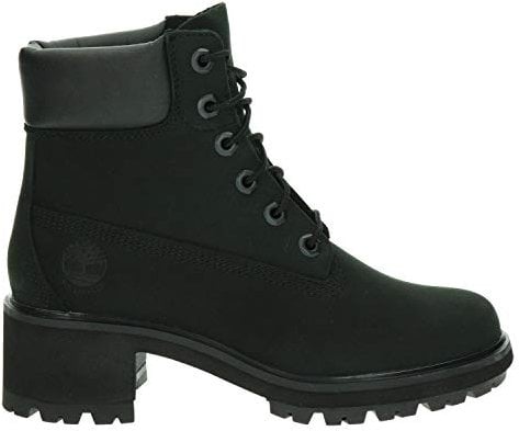 Timberland Kinsley 6 inch Waterproof Boot, Mocassino Donna, Nero, 39 EU