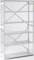 RS PRO Regalsystem Stormor, 6 Regale, Grau, 1850mm x 1000mm, 300mm, 70kg Last