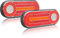 D-TECH 2Pcs LED-Anhänger Rücklicht, Bremslicht, Rückfahrnebelscheinwerfer, Neon-Effekt Rücklicht, dynamische Blinker Kontrollleuchte LKW Wohnmobil Vans Rücklicht (L + R),ECE-Zulassung