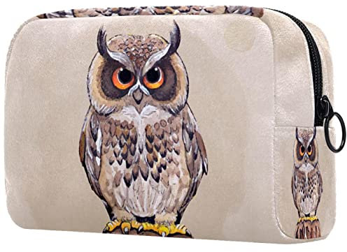 Eule Kosmetiktasche Reißverschlusstasche Kosmetiktasche Für Geschäftsreisen