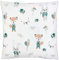 TupTam Kissenbezug Gemustert Bunte Kissenhüllen Dekokissen für Baby und Kinderzimmer, Farbe: Fuchs/Kaninchen/Beige, Größe: 40 x 60 cm