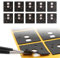 120 Stück Mechanische Tastatur Schalter Aufkleber Schalter Stabilisator für Gaming-Tastatur, Geräuschdämpfer Schaumstoff Schallreduzierung Isolierung Schalter Film für Schalter Stabilisator (PE)