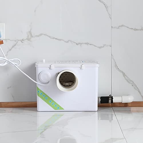 Toplionace 220V Sanitär Zerhacker Pumpe Auto Entsorgung Crush Abwasser Bad Toilette Waschbecken Elektrische Pulverisierer Klärgrube Abwasserheber (B)