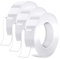 KEYRI 3 Rollen Doppelseitiges Klebeband Extra Starkes, Nano Doppelseitiges Klebeband Transparent Tape Spurloses Waschbares Klebeband Multifunktions Doppelklebeband für Teppich Foto Küche (9m)