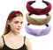 scicent Haarreifen Damen Vintage 3 Stück Vintage Haarband Knoten Warp Breit Retro Stirnband Haarreifen Stoff Haarreif für Frauen Mädchen Lieferungen 1808