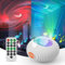 ALACRIS Galaxy Projector Light, 4-in-1 Star Light Projector with Aurora and Spiral Galaxy, Starry Sky and Moon, Multicolor Galaxy Light Projector with Timer and White Noise