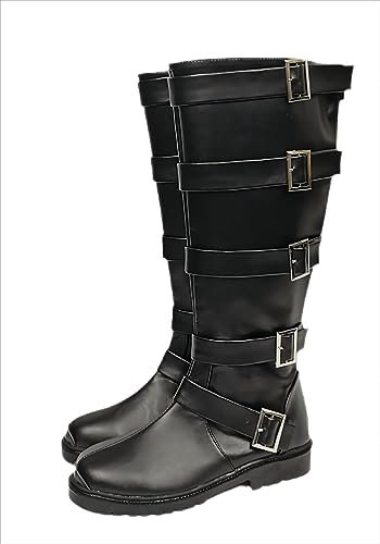 ERIMEI Sparkle Cosplay Stiefel Schuhe for Harley Quinn